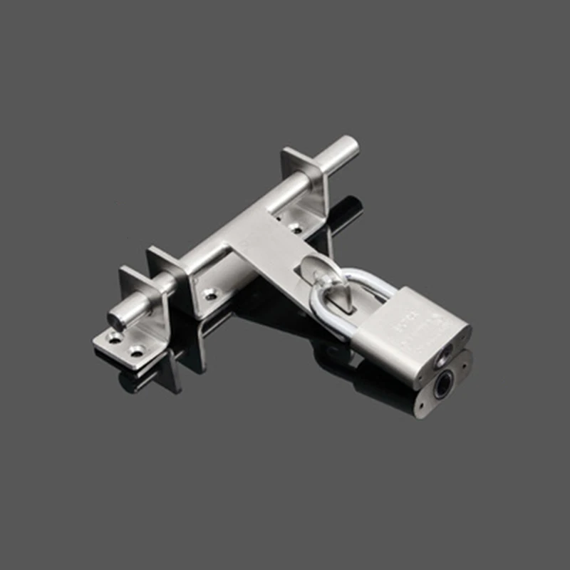 170mm 304 Stainless Door Lock Door Latch Steel Bolt Heavy Duty Gate Door Bolt and Padlock Left and Right Latch Thickened Gate
170mm 304 Stainless Door Lock Door Latch Steel Bolt Heavy Duty Gate Door Bolt and Padlock Left and Right Latch Thickened Gate