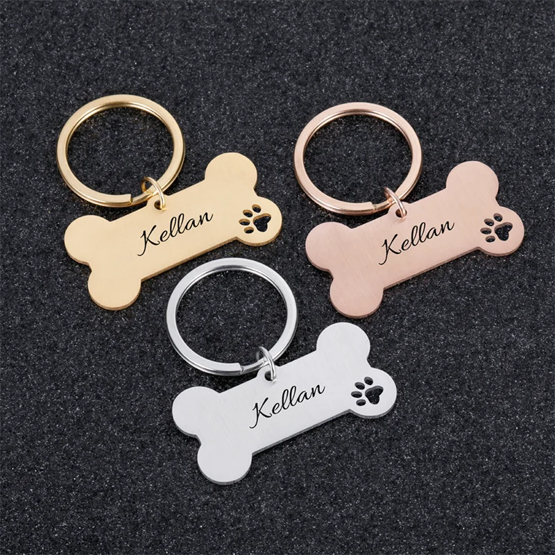 Personalized Collar Pet ID Tag Engraved Pet ID Name for Cat Puppy Dog Tag Pendant Keyring Bone Tag Pet Accessories Dropshipping
Personalized Collar Pet ID Tag Engraved Pet ID Name for Cat Puppy Dog Tag Pendant Keyring Bone Tag Pet Accessories Dropshipping