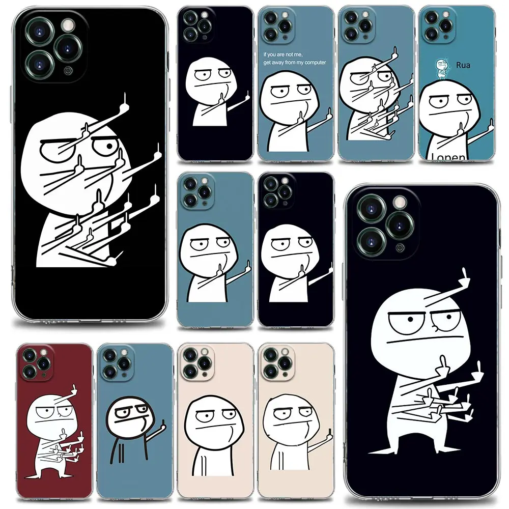 Funda Coque Clear Phone Case for iPhone Apple 11 12 13 14 Pro 7 8 SE X XR XS Max Mini Plus Case Cute Funny Man Middle Finger
Funda Coque Clear Phone Case for iPhone Apple 11 12 13 14 Pro 7 8 SE X XR XS Max Mini Plus Case Cute Funny Man Middle Finger