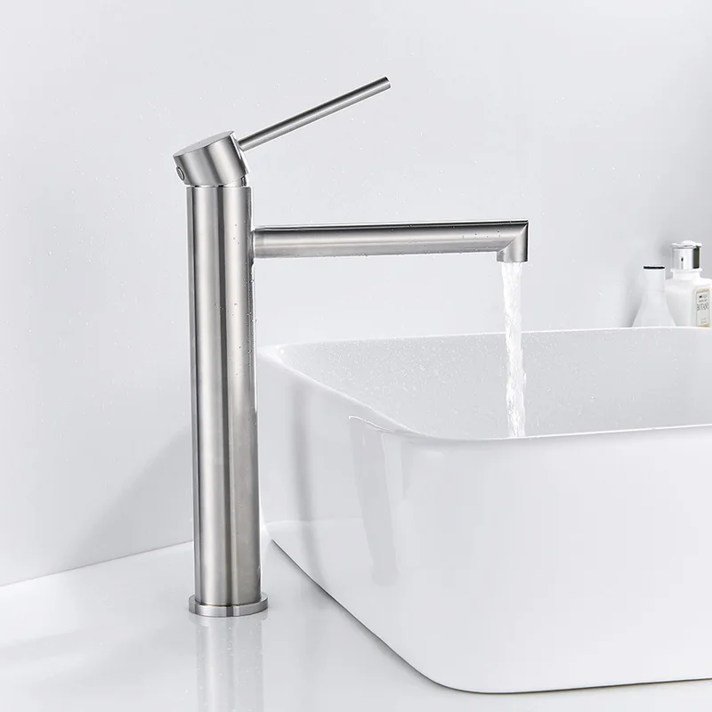 Смеситель из нержавеющей стали, кран для раковины, одна ручка, отверстие, для горячей и холодной воды, для кухни, отеля, бесплатный шланг
Смеситель из нержавеющей стали, кран для раковины, одна ручка, отверстие, для горячей и холодной воды, для кухни, отеля, бесплатный шланг