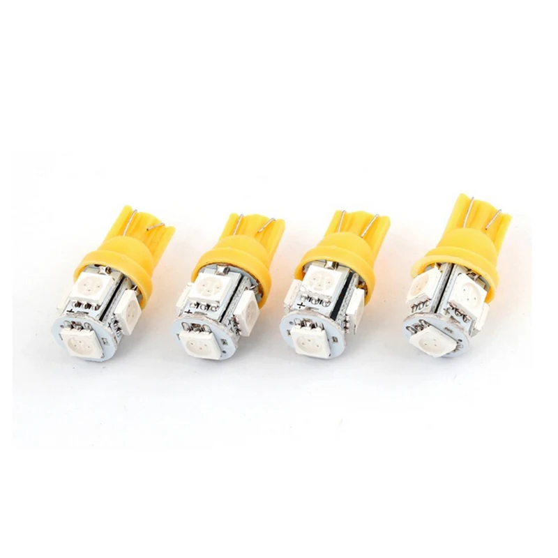 T10 5 SMD 5050 LED Car Light Bulbs 12V 194 168 147 W5W Wedge Tail Side Clearance Reading Lamp Bulb Green Yellow Red Colors 10PCS
T10 5 SMD 5050 LED Car Light Bulbs 12V 194 168 147 W5W Wedge Tail Side Clearance Reading Lamp Bulb Green Yellow Red Colors 10PCS