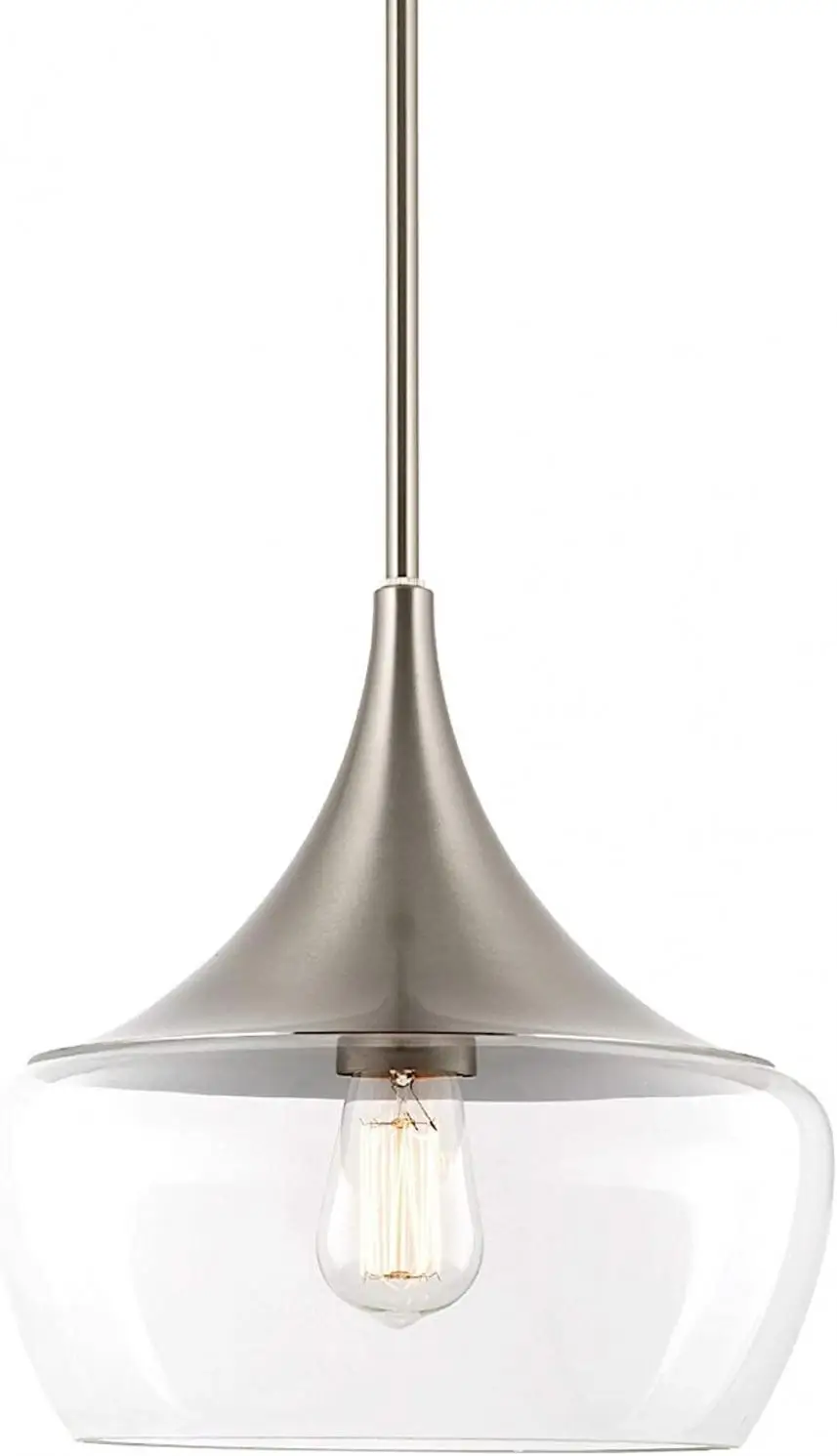 Kira Home Ava 12.5" Modern Industrial Schoolhouse Pendant Light with Clear Wine Glass Style Shade
Kira Home Ava 12.5" Modern Industrial Schoolhouse Pendant Light with Clear Wine Glass Style Shade