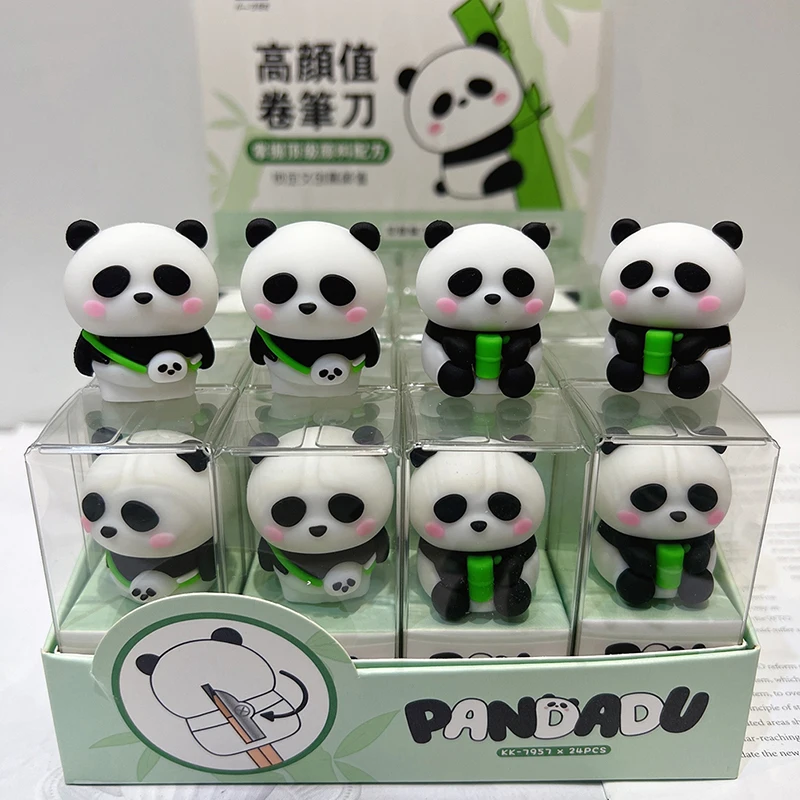 Cute Panda Pencil Sharpener Stationery Silicone Single Hole Manual Pencil Cutter Student Kids Gift School Office Supplies
Cute Panda Pencil Sharpener Stationery Silicone Single Hole Manual Pencil Cutter Student Kids Gift School Office Supplies