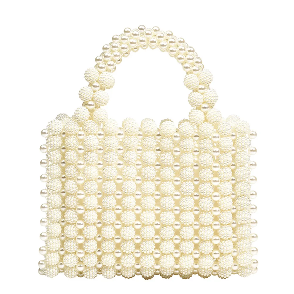 Pearl Clutches Handbags Fashion Handmade Beaded Women Top-Handle Bags Ladies Elegant Wedding Party Dinner Bag Female Coin Purse
Pearl Clutches Handbags Fashion Handmade Beaded Women Top-Handle Bags Ladies Elegant Wedding Party Dinner Bag Female Coin Purse