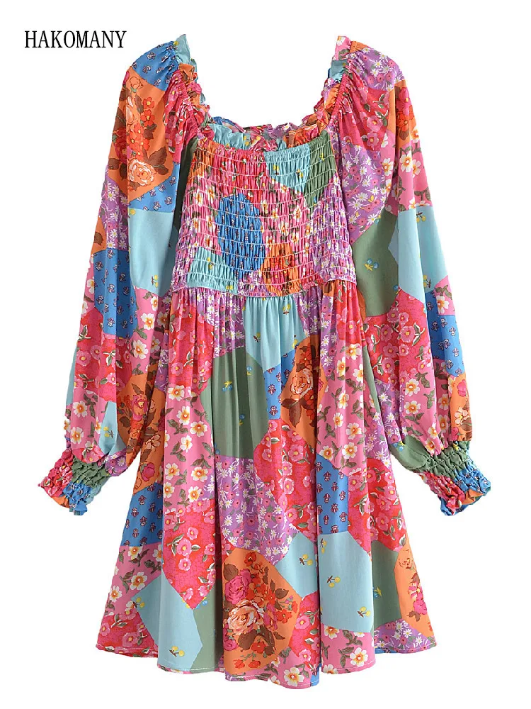 Женское эластичное мини-платье с рюшами, длинным рукавом-фонариком, праздничное платье в стиле бохо с отрезными деревянными ушками и воротн...
Женское эластичное мини-платье с рюшами, длинным рукавом-фонариком, праздничное платье в стиле бохо с отрезными деревянными ушками и воротн...