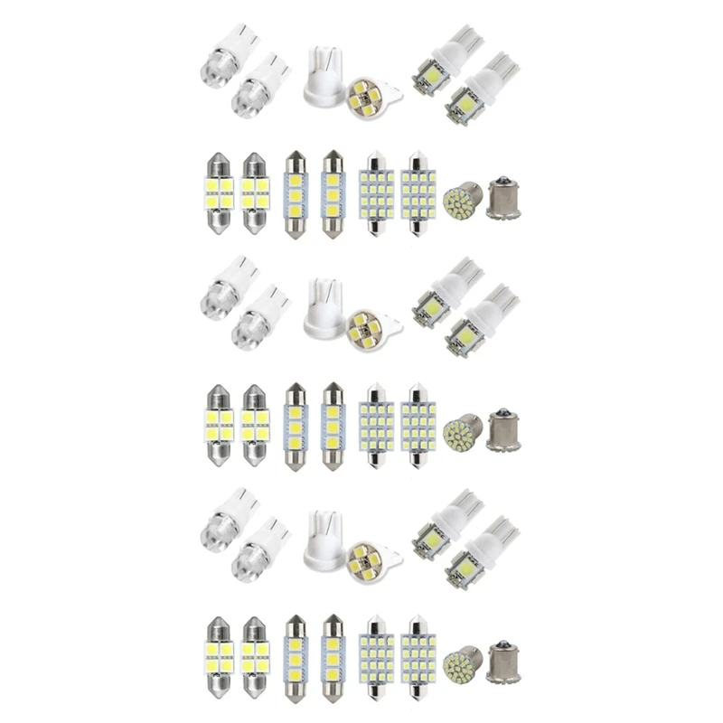42X White LED Car Interior Inside Light Dome Trunk Map License Plate Lamp Bulbs 
42X White LED Car Interior Inside Light Dome Trunk Map License Plate Lamp Bulbs
