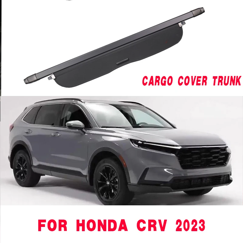 

Багажник груза Крышка для Honda CRV 2023 защитный щит задняя багажная занавеска Выдвижная перегородка конфиденциальность автомобильные аксессуары