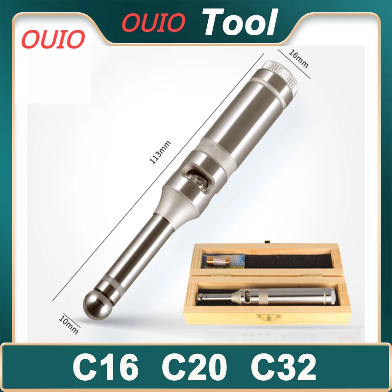 OUIO C16 C20 C32 Photoelectric edge Center Finder Touch Point Sensor CNC Machine Precision LED Sound Optical Edge Finder Touch
OUIO C16 C20 C32 Photoelectric edge Center Finder Touch Point Sensor CNC Machine Precision LED Sound Optical Edge Finder Touch