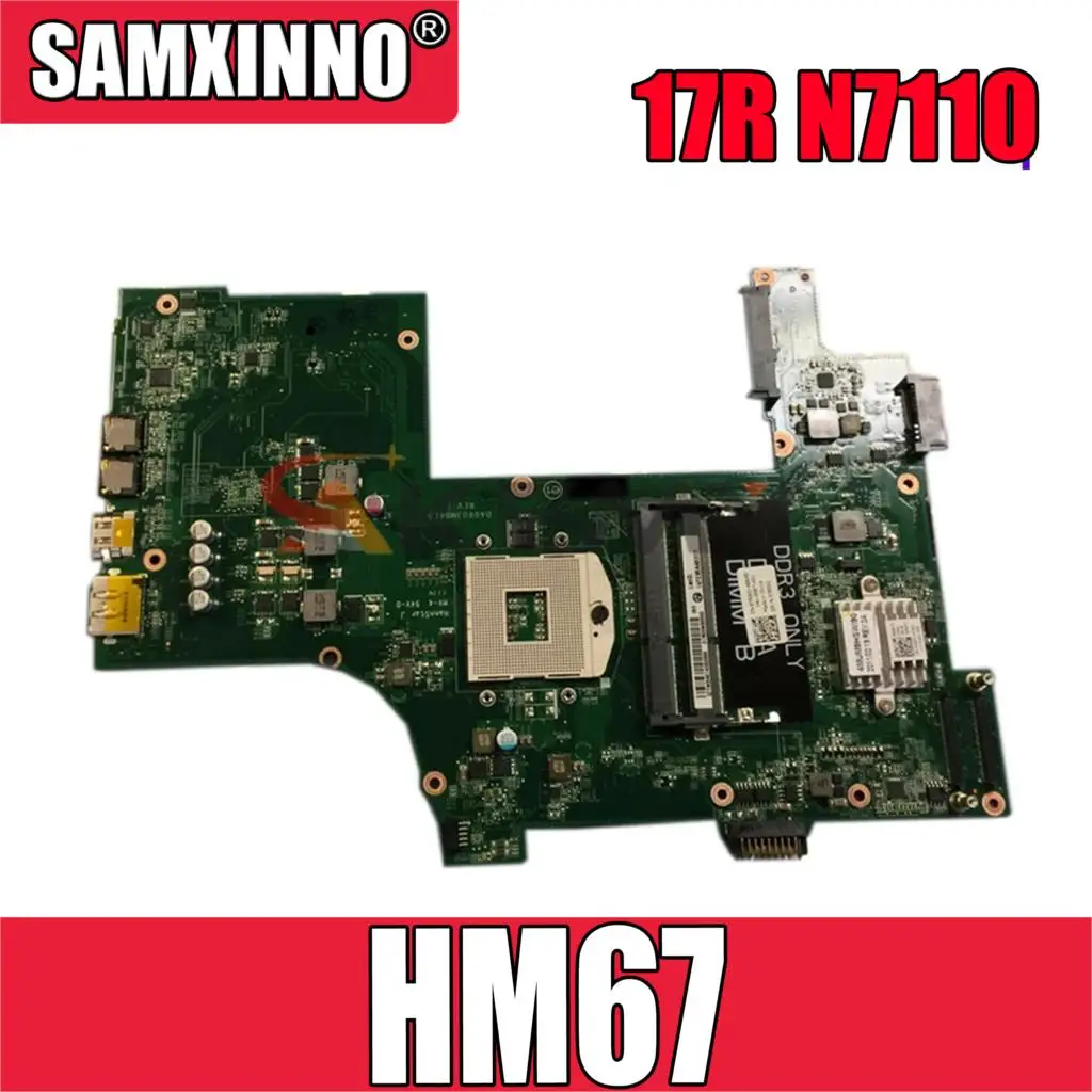 Оригинальная материнская плата для ноутбука DELL Inspiron 17R N7110 HM67, материнская плата CN-0XMP5X 0XMP5X DA0R03MB6E1
Оригинальная материнская плата для ноутбука DELL Inspiron 17R N7110 HM67, материнская плата CN-0XMP5X 0XMP5X DA0R03MB6E1