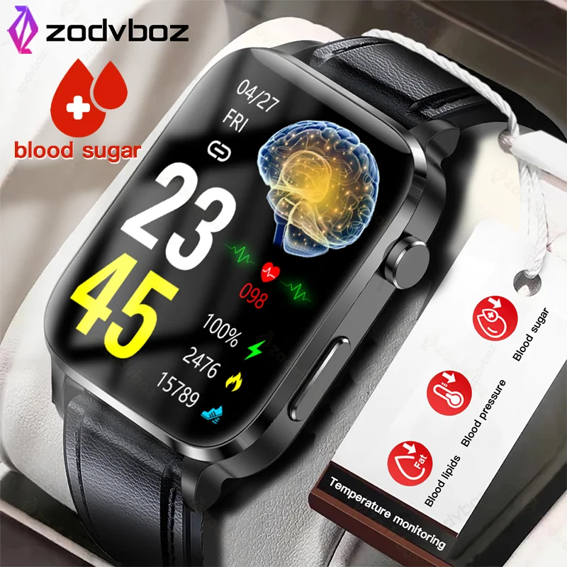 

Новинка 2023, умные часы с измерением уровня сахара в крови для мужчин, лазерное лечение, часы для здоровья, водонепроницаемые умные часы с измерением кровяного давления, женские часы с Глюкометром