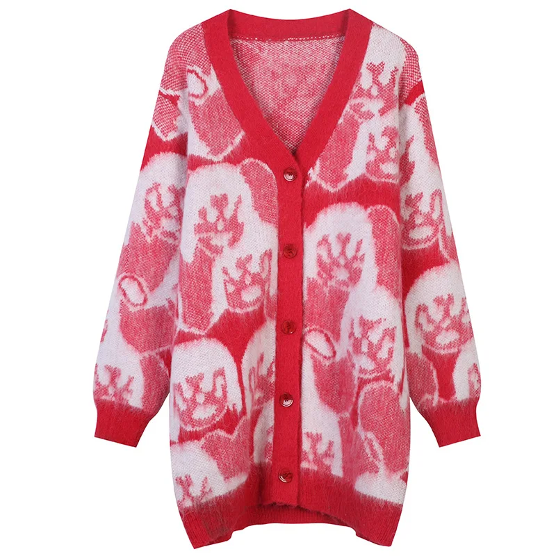 Sweater y2k korean style vintage women fashion mujer kawaii cute oversize plus size 2020 2021 aesthetic sueter knitted top
Sweater y2k korean style vintage women fashion mujer kawaii cute oversize plus size 2020 2021 aesthetic sueter knitted top