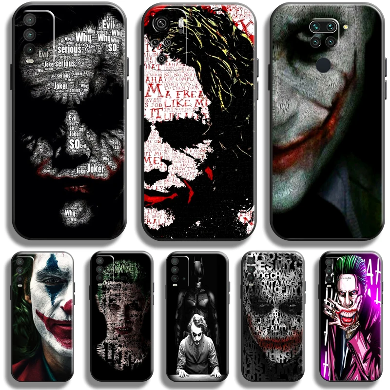 Clown The Joker For Xiaomi Redmi Note 9 9T 9S 10S 10T 10 Pro Max 5G Redmi 10 9 9T 9A 9C Phone Case Silicone Cover Funda Coque
Clown The Joker For Xiaomi Redmi Note 9 9T 9S 10S 10T 10 Pro Max 5G Redmi 10 9 9T 9A 9C Phone Case Silicone Cover Funda Coque