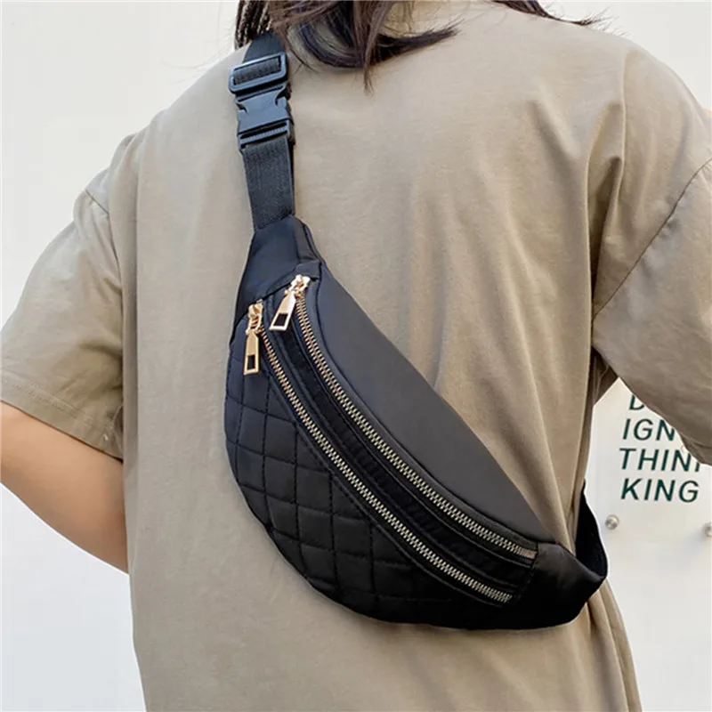 Diamond Pattern Chest Bag Women Nylon Fanny Pack Fashion Key Waist Bag Students Crossbody Belt Bag Travel Hip Bag Sport Purses
Diamond Pattern Chest Bag Women Nylon Fanny Pack Fashion Key Waist Bag Students Crossbody Belt Bag Travel Hip Bag Sport Purses