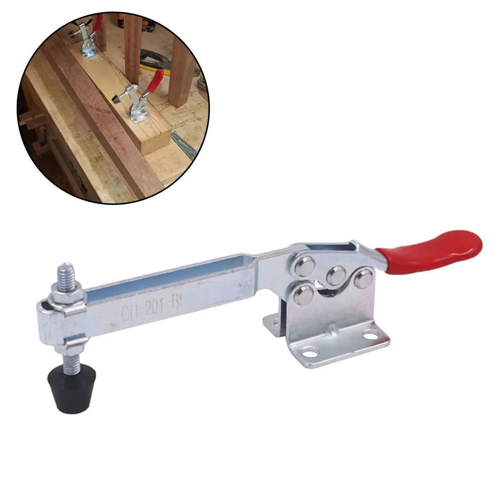 2Pcs GH-201-BL Toggle Clamp Push-pull Horizontal Clamp Quick Release 90Kg Vertical Anti Slip Woodworking Assembly Welding Fixing
2Pcs GH-201-BL Toggle Clamp Push-pull Horizontal Clamp Quick Release 90Kg Vertical Anti Slip Woodworking Assembly Welding Fixing