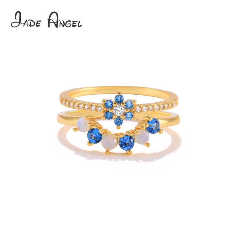JADE ANGEL 925 Sterling Silver Rings Set Synthetic Cubic Zirconia Delicate Knuckle Finger Personality Ring Commemorative Gift
JADE ANGEL 925 Sterling Silver Rings Set Synthetic Cubic Zirconia Delicate Knuckle Finger Personality Ring Commemorative Gift