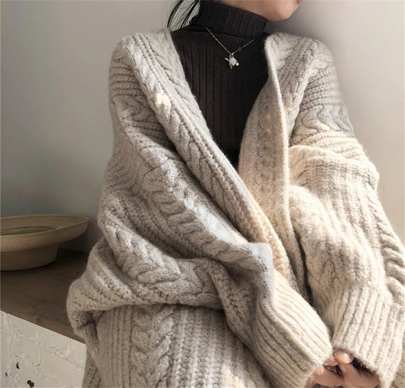 NEW Women Korean Casual Long Sweater Cardigan Soft Comfortable Solid Free Size Loose Long Sleeve Female Bat Sleeve Knitted
NEW Women Korean Casual Long Sweater Cardigan Soft Comfortable Solid Free Size Loose Long Sleeve Female Bat Sleeve Knitted
