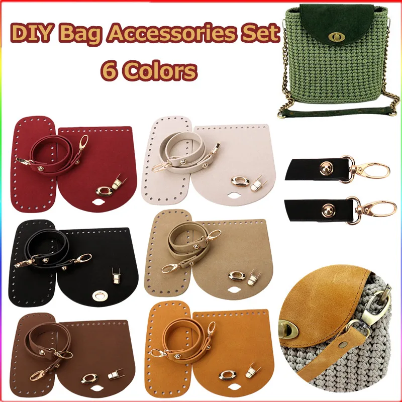 2 Styles Hand-Made Shoulder Bag Bottom Cover Straps Zine-Alloy Set Accessories DIY Needle Hook Fujibara Woven Bucket bag strap
2 Styles Hand-Made Shoulder Bag Bottom Cover Straps Zine-Alloy Set Accessories DIY Needle Hook Fujibara Woven Bucket bag strap