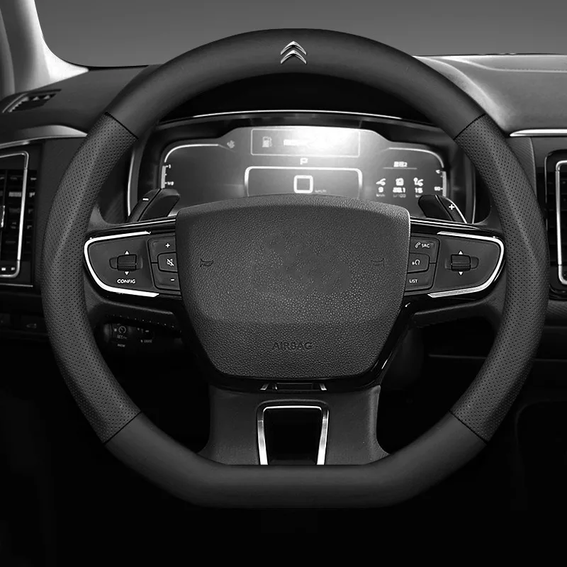 Car Steering Wheel Cover Non-slip breathable For Citroen Triumph Old C4 C1 C5 C3 C6 C5 C8 DS C-ELYSEE VTS C4l Xantia DS3 C8
Car Steering Wheel Cover Non-slip breathable For Citroen Triumph Old C4 C1 C5 C3 C6 C5 C8 DS C-ELYSEE VTS C4l Xantia DS3 C8