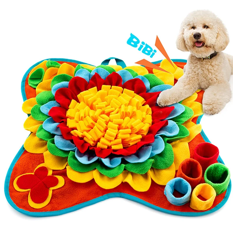 Interactive Dog Puzzle Toys Durable Pet Snuffle Mat Puppy Sniffing Mat Training Slow Feeding Encourages Natural Foraging
Interactive Dog Puzzle Toys Durable Pet Snuffle Mat Puppy Sniffing Mat Training Slow Feeding Encourages Natural Foraging