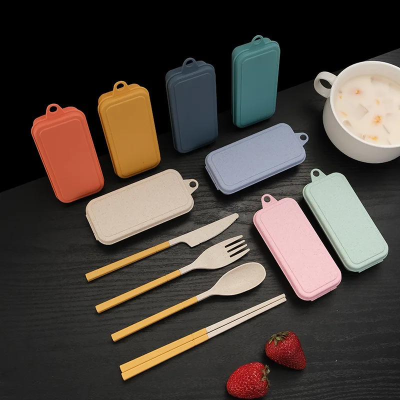 4pcs Portable Food Container Leak-proof Snack Straw Wheat Microwave Outdoor Camping Portable Space-saving Lunch Bento Box
4pcs Portable Food Container Leak-proof Snack Straw Wheat Microwave Outdoor Camping Portable Space-saving Lunch Bento Box