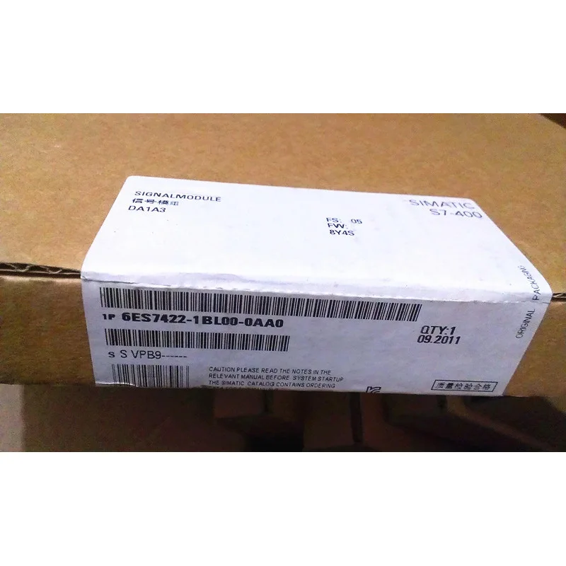 Новый оригинальный 6ES7422-1BL00-0AA0 цифровой выходной модуль 6ES74221BL000AA0 спот
Новый оригинальный 6ES7422-1BL00-0AA0 цифровой выходной модуль 6ES74221BL000AA0 спот