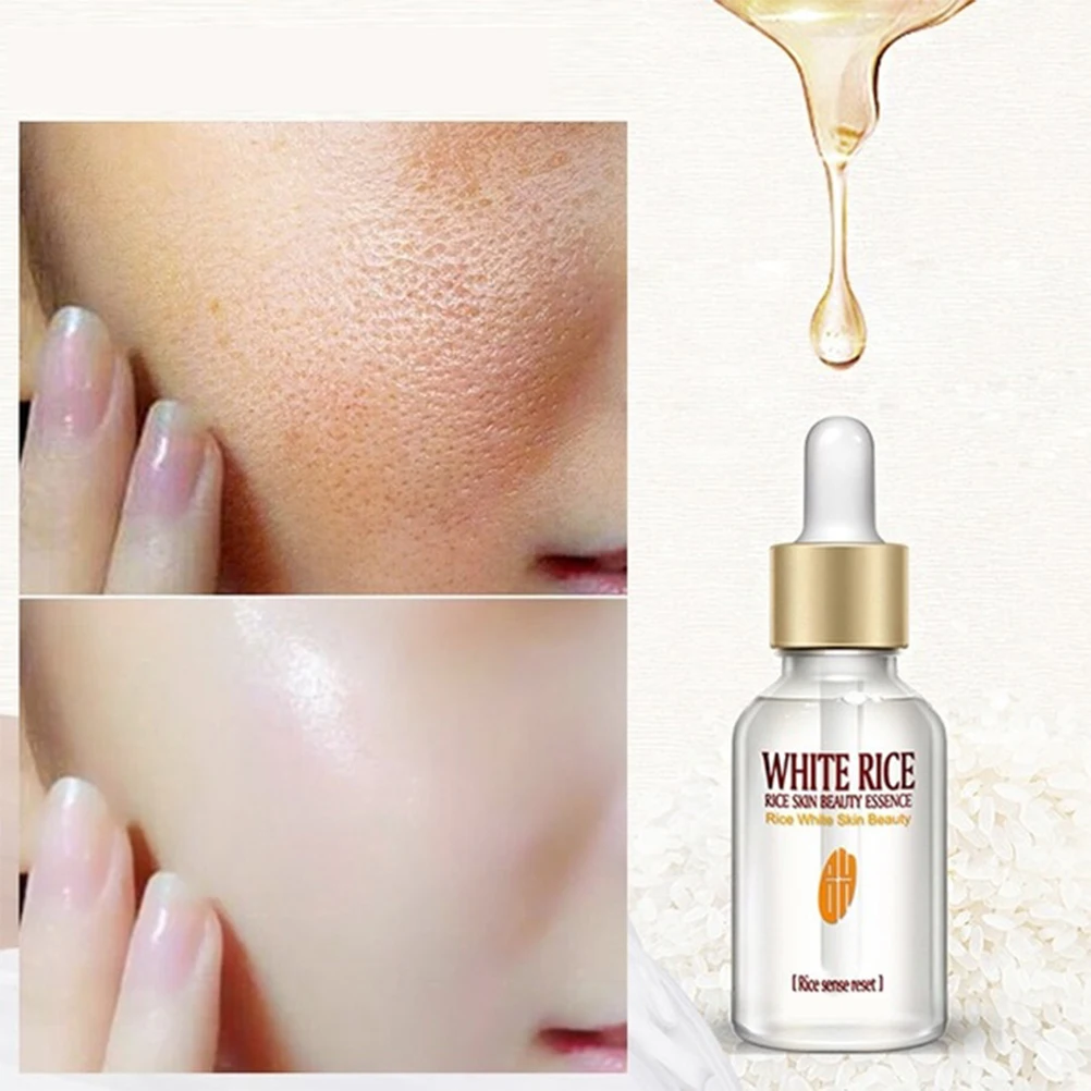 15ml White Rice Whitening Serum Face Moisturizing Cream Anti Wrinkle Anti Aging Face Fine Lines Removal Skin Care
15ml White Rice Whitening Serum Face Moisturizing Cream Anti Wrinkle Anti Aging Face Fine Lines Removal Skin Care