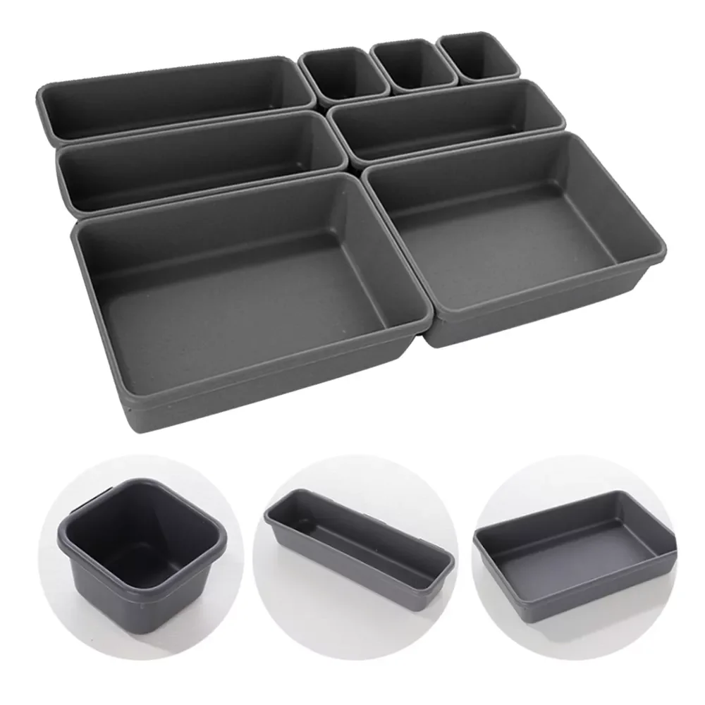 8pcs/set Adjustable Drawer Organizer Box Trays Make Up Cosmetics Sundries Divider Holder Kitchen Bathroom Closet Jewellery Box
8pcs/set Adjustable Drawer Organizer Box Trays Make Up Cosmetics Sundries Divider Holder Kitchen Bathroom Closet Jewellery Box