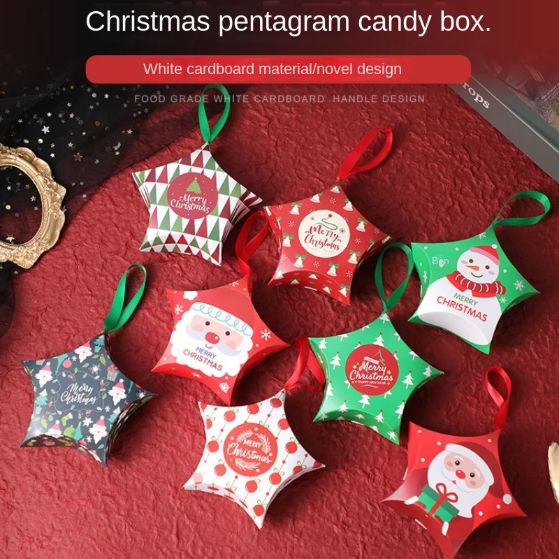 Christmas Christmas Eve Creative Christmas Candy Christmas Gift Box Star Candy Gifts gift box packaging box gift bags
Christmas Christmas Eve Creative Christmas Candy Christmas Gift Box Star Candy Gifts gift box packaging box gift bags