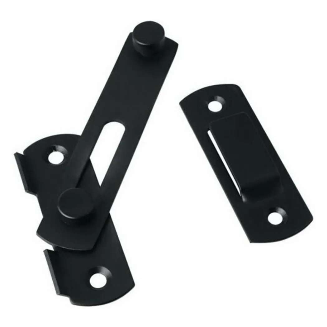 Stainless Steel Matte Black Door Latch Locks,Bifold Slide Gate Latch Lock,Safety Door Bolt Latch Lock 4 X Screws Home Hardware
Stainless Steel Matte Black Door Latch Locks,Bifold Slide Gate Latch Lock,Safety Door Bolt Latch Lock 4 X Screws Home Hardware
