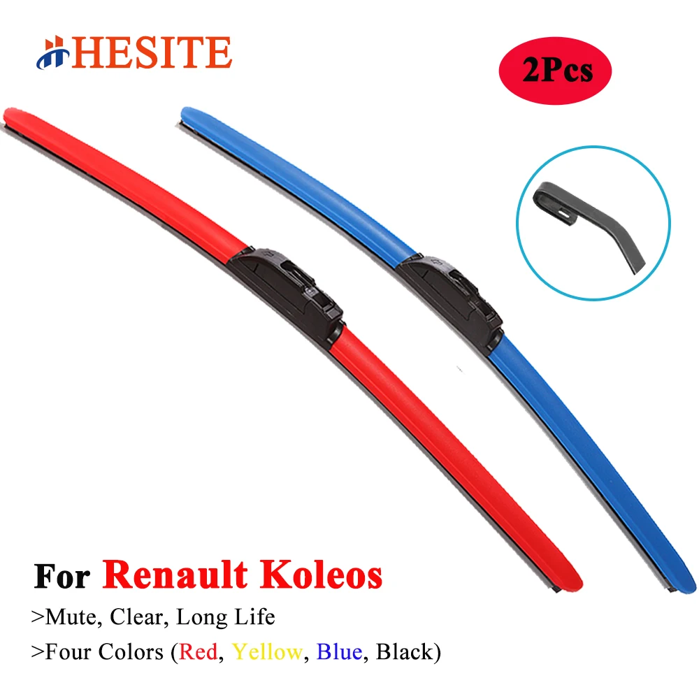 HESITE Colorful Windshield Wiper Blades For Renault KOLEOS SUV HY HC 4X4 4WD 2008 2010 2013 2015 2016 2018 2019 2020 2021 2022
HESITE Colorful Windshield Wiper Blades For Renault KOLEOS SUV HY HC 4X4 4WD 2008 2010 2013 2015 2016 2018 2019 2020 2021 2022