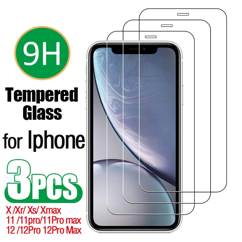 Защитное покрытие X Xr Xs Mini Pro Max 11 12 13 On 8 7 Plus 6 6s, закаленное стекло, пленка для защиты экрана для Iphone 10d, 3 шт.
Защитное покрытие X Xr Xs Mini Pro Max 11 12 13 On 8 7 Plus 6 6s, закаленное стекло, пленка для защиты экрана для Iphone 10d, 3 шт.