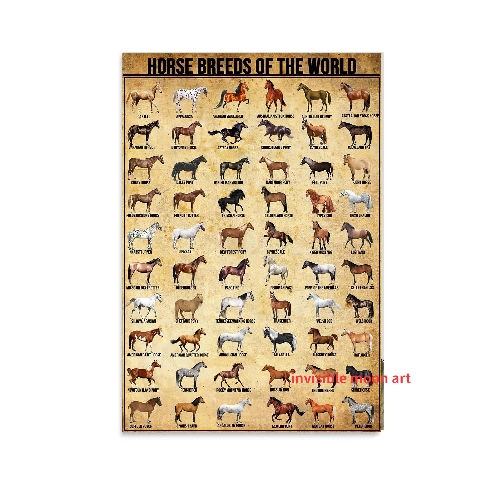 Настенныйprint "Лошади пород мира", канваса
Настенныйprint "Лошади пород мира", канваса