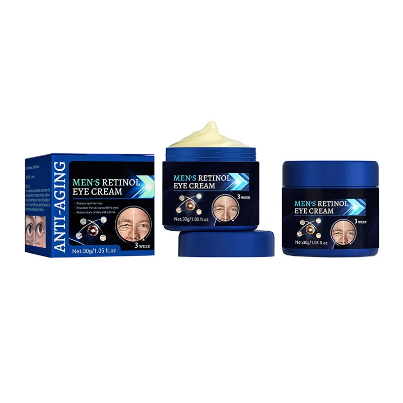1 Pc 30g Men's Retinol Eye Cream Anti-Aging Anti Wrinkle Dark Circle Under Eye Treatment Moisturizing Skin Nourish Care Beauty
1 Pc 30g Men's Retinol Eye Cream Anti-Aging Anti Wrinkle Dark Circle Under Eye Treatment Moisturizing Skin Nourish Care Beauty