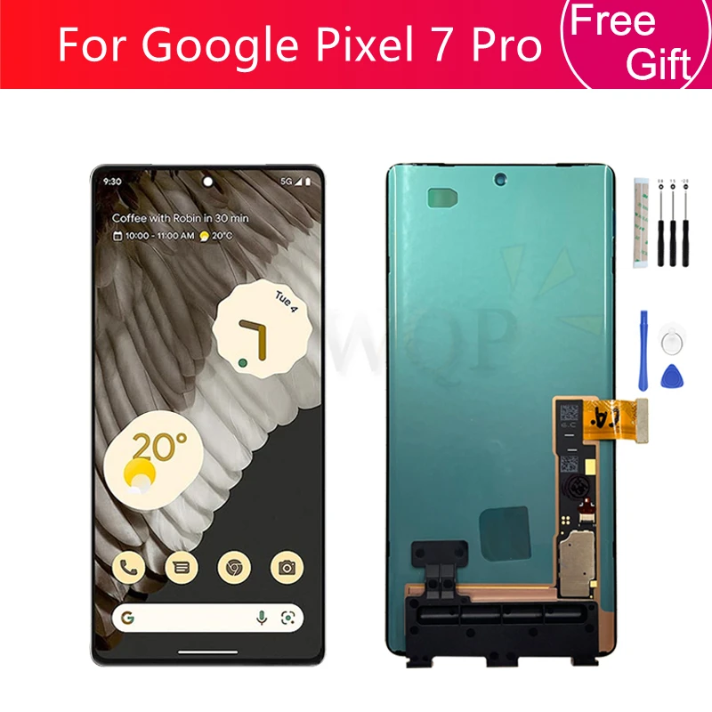 ЖК-дисплей AMOLED для Google Pixel 7 Pro, детали для замены и ремонта экрана Pixel 7 Pro, 6,7 дюйма
ЖК-дисплей AMOLED для Google Pixel 7 Pro, детали для замены и ремонта экрана Pixel 7 Pro, 6,7 дюйма