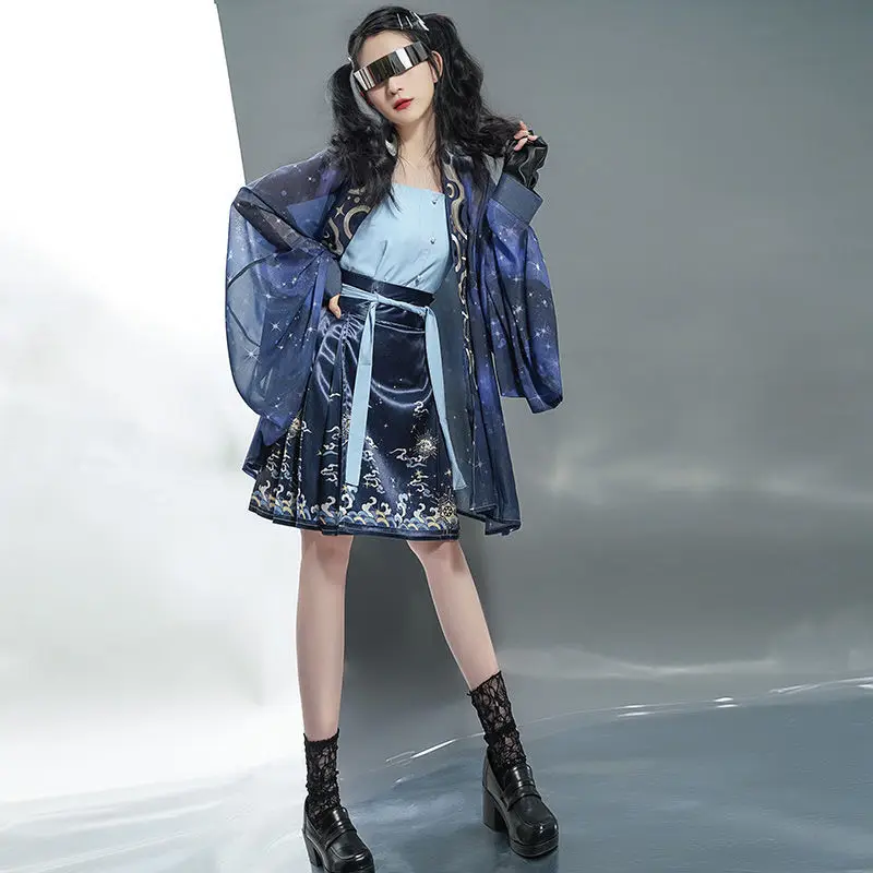 2023 summer new chinese improved fashion style short skirt song dynasty hanfu element women daily hanfu cosplay costume g665
2023 summer new chinese improved fashion style short skirt song dynasty hanfu element women daily hanfu cosplay costume g665