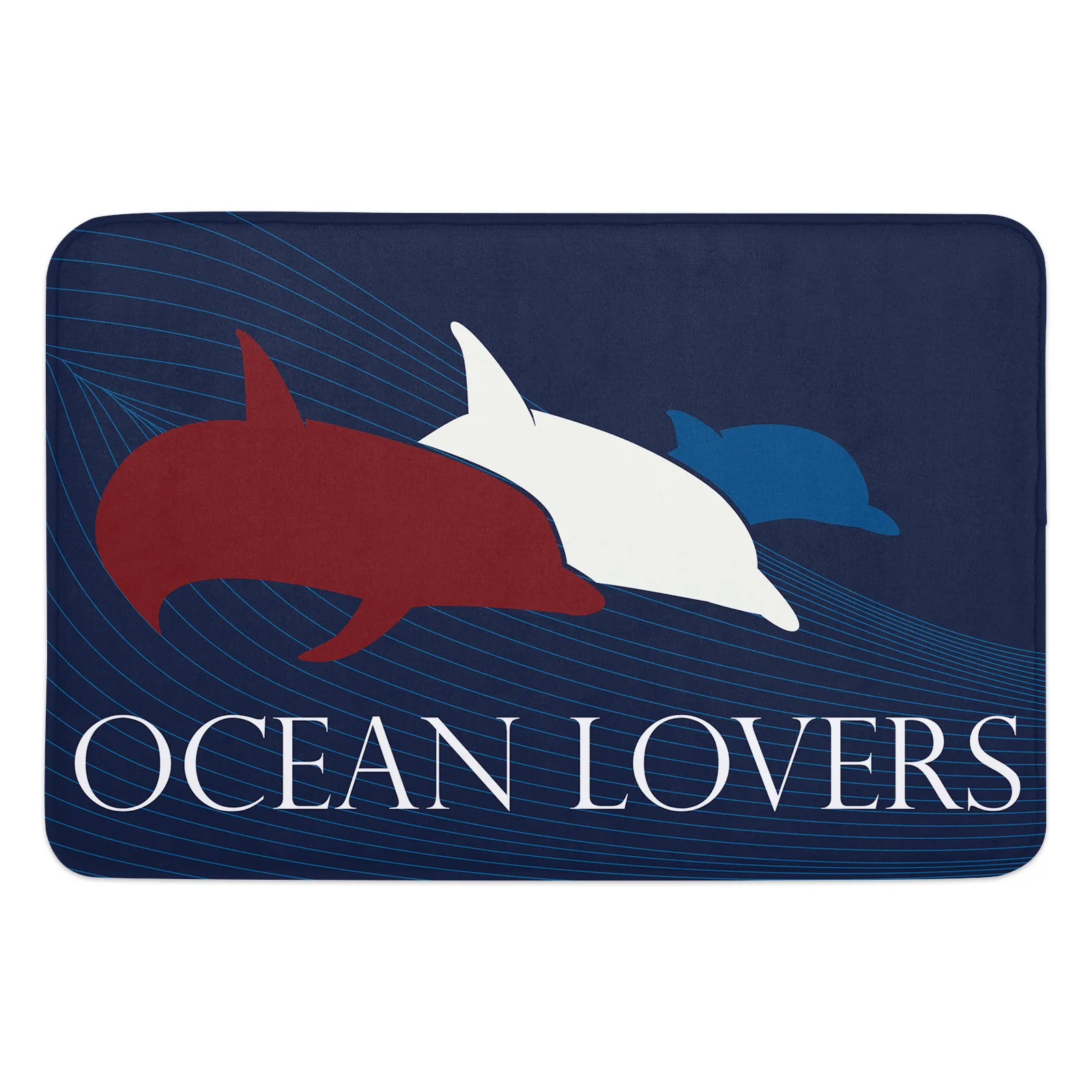 Sailing Series Ocean Lovers Dolphins Printed Door Mat Rugs For Bedroom Anti-slip Entrance Door Mat Carpets In Living Room
Sailing Series Ocean Lovers Dolphins Printed Door Mat Rugs For Bedroom Anti-slip Entrance Door Mat Carpets In Living Room