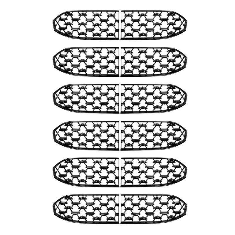 12X Car Front Lower Grille Bumper Grille Cover Decoration for Mazda CX30 CX-30 2020-2021
12X Car Front Lower Grille Bumper Grille Cover Decoration for Mazda CX30 CX-30 2020-2021