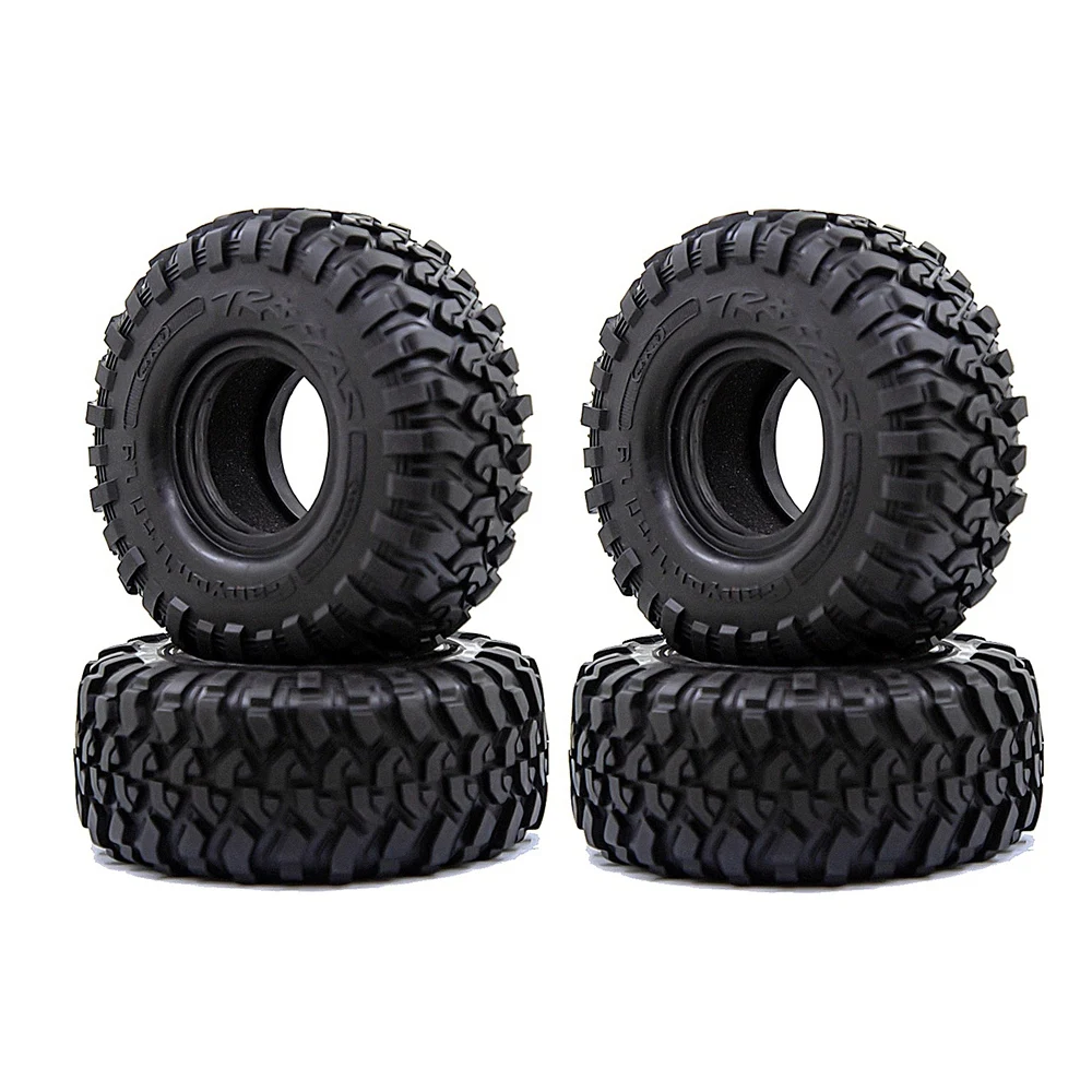 4PCS 118MM 1.9 Rubber Tires Tyres Wheel for 1/10 RC Crawler Car Axial SCX10 90046 AXI03007 Traxxas TRX4 D90 Tamiya CC01
4PCS 118MM 1.9 Rubber Tires Tyres Wheel for 1/10 RC Crawler Car Axial SCX10 90046 AXI03007 Traxxas TRX4 D90 Tamiya CC01
