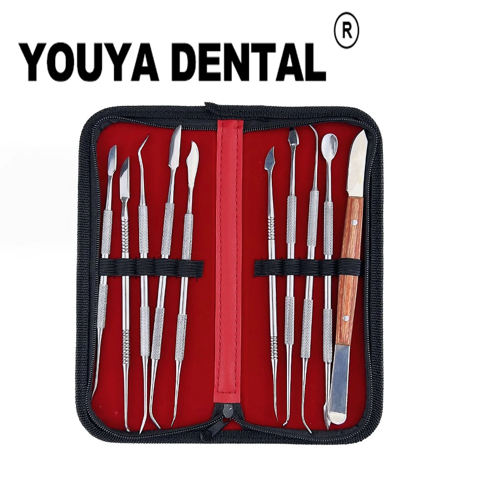 10pcs/bag Dental Spatula Plaster Knife Practical Stainless Steel Teeth Wax Carving Tool Dental Instrument Dentist Tools
10pcs/bag Dental Spatula Plaster Knife Practical Stainless Steel Teeth Wax Carving Tool Dental Instrument Dentist Tools