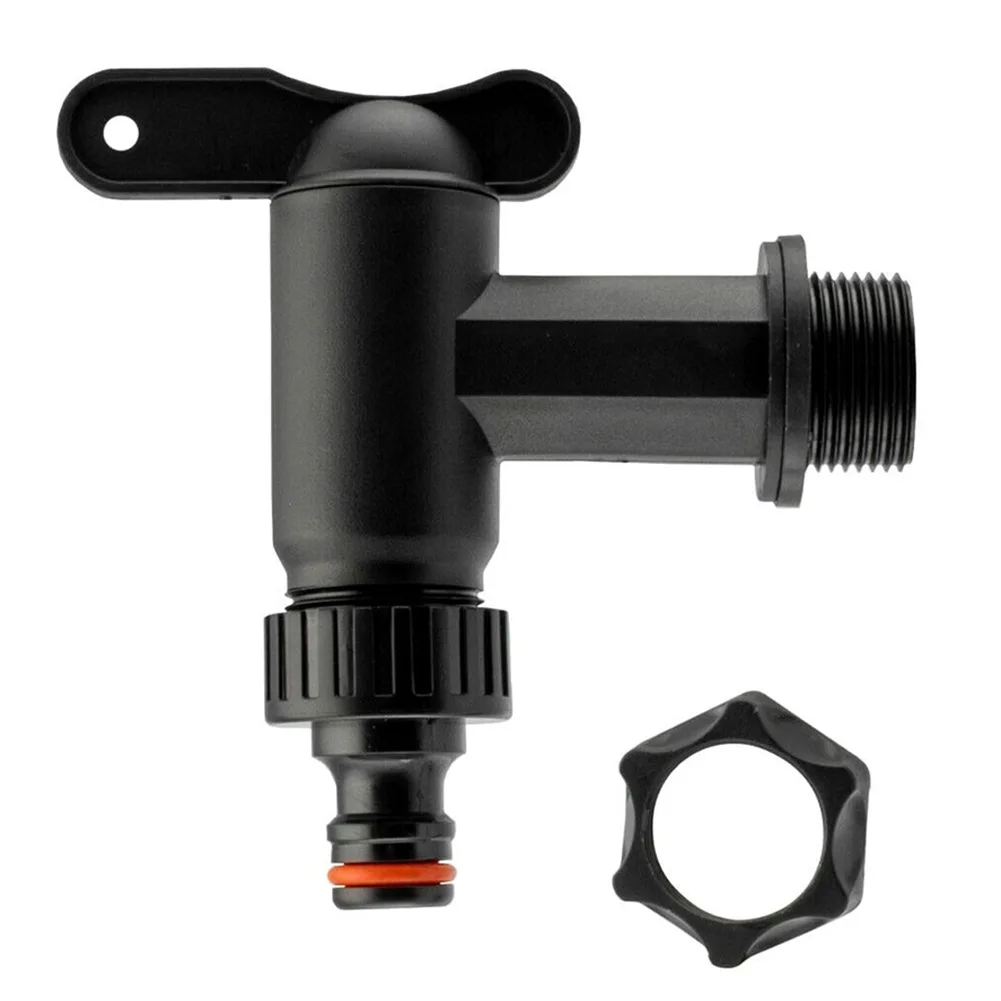 Nozzle Connector Hose Adapter Garden Plant Care Sturdy Universal Coarse Thread Alkali Resistant Black Ease Uage
Nozzle Connector Hose Adapter Garden Plant Care Sturdy Universal Coarse Thread Alkali Resistant Black Ease Uage