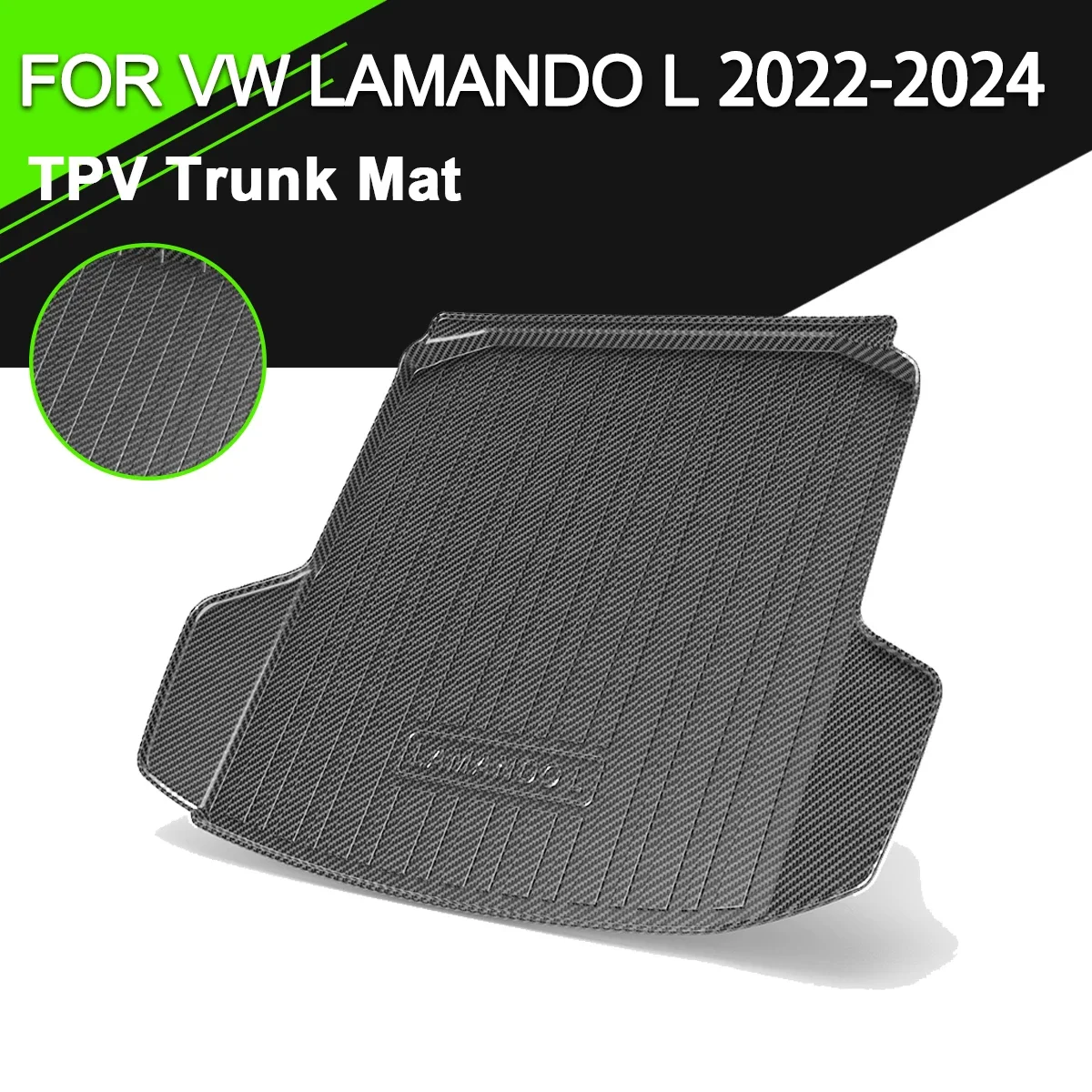 Коврик для багажника TPV VW LEAMANDO L 2022-2024 автомобильный водонепроницаемый