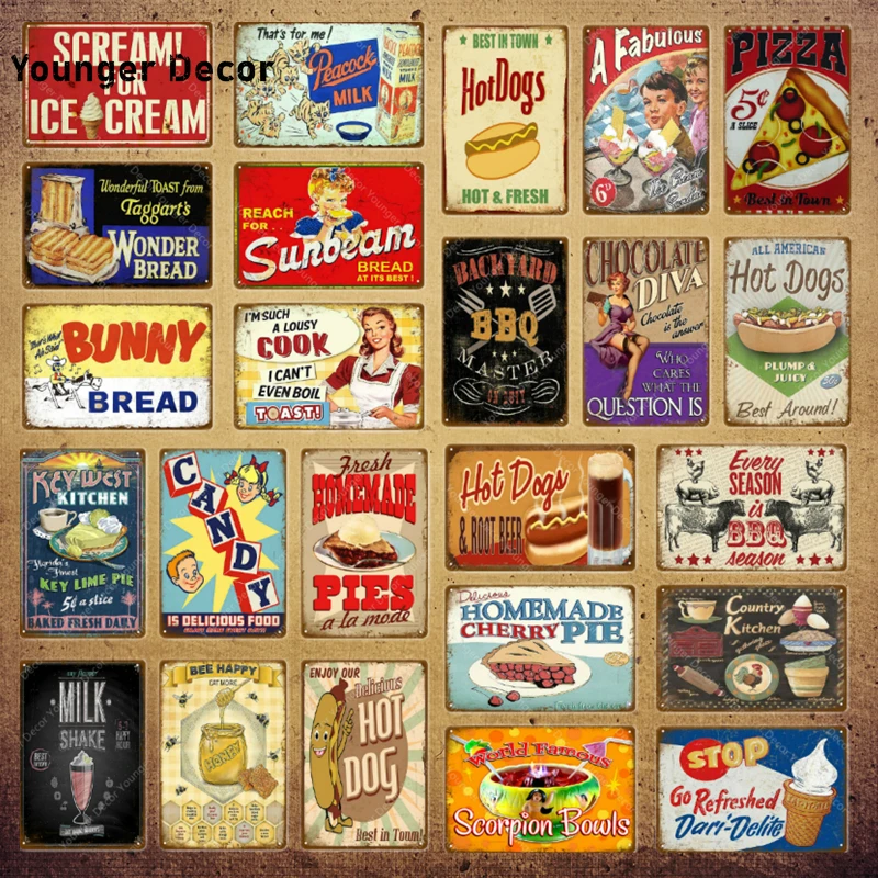 Wonder Bread Metal Signs Handmade Pies Vintage Poster Kitchen Decor Mural Cafe Bar Shop Decorative Plate Food Cook Wall Sticker
Wonder Bread Metal Signs Handmade Pies Vintage Poster Kitchen Decor Mural Cafe Bar Shop Decorative Plate Food Cook Wall Sticker