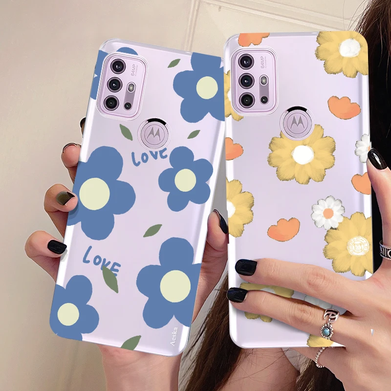 Case for Motorola Moto G7 G8 G9 E7 Power EU Plus Play G22 4G G10 G30 G60S G51 G71 Transparent Cover Flowers Floral Fundas
Case for Motorola Moto G7 G8 G9 E7 Power EU Plus Play G22 4G G10 G30 G60S G51 G71 Transparent Cover Flowers Floral Fundas