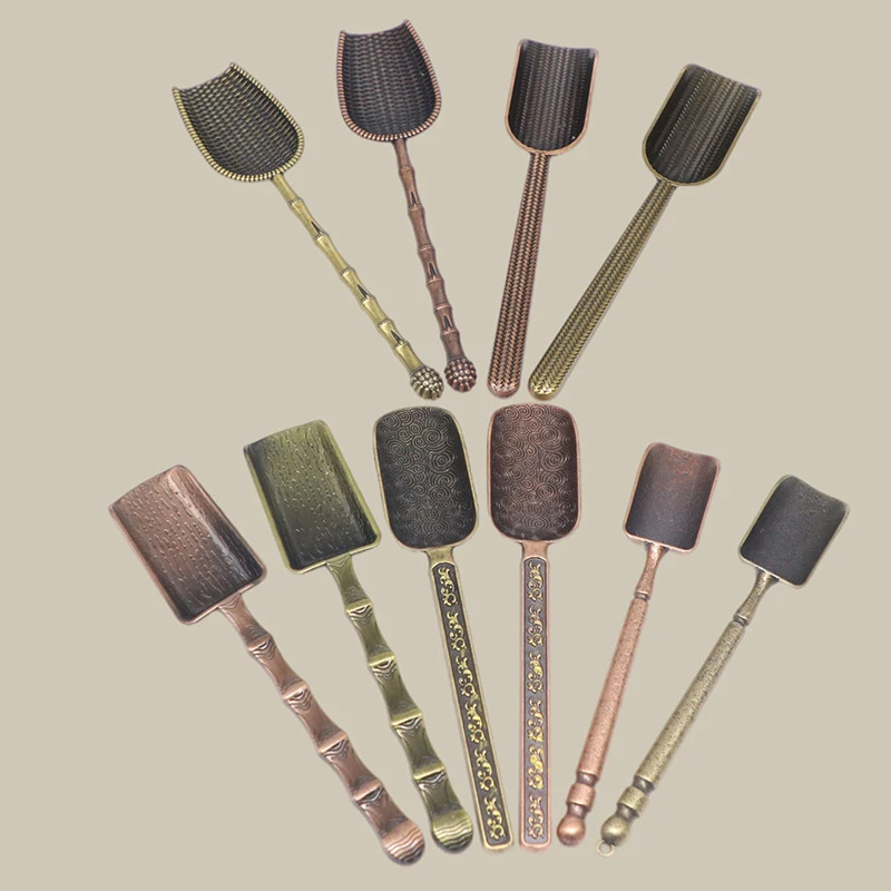 Teaspoon Leaves Chooser Holder Tea Tools Accessories Practical Tea Shovel Chinese Retro Measuring Metal Tea Scoop For Kitchen
Teaspoon Leaves Chooser Holder Tea Tools Accessories Practical Tea Shovel Chinese Retro Measuring Metal Tea Scoop For Kitchen