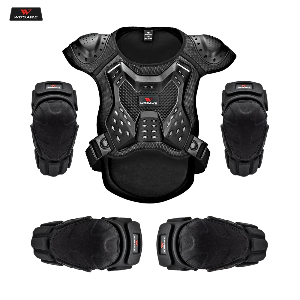 WOSAWE Motorcycle Jacket Full Body Armor Back Chest Protector Motocross Racing Clothing Riding Protective Gear Moto Knee Guards
WOSAWE Motorcycle Jacket Full Body Armor Back Chest Protector Motocross Racing Clothing Riding Protective Gear Moto Knee Guards