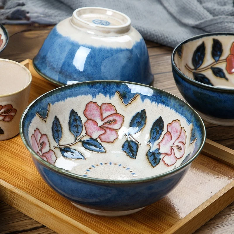 Японская посуда, керамическая красная, синяя и белая миска для риса, дисковая глубокая тарелка с подглазурью, домашняя японская тарелка, пос...
Японская посуда, керамическая красная, синяя и белая миска для риса, дисковая глубокая тарелка с подглазурью, домашняя японская тарелка, пос...