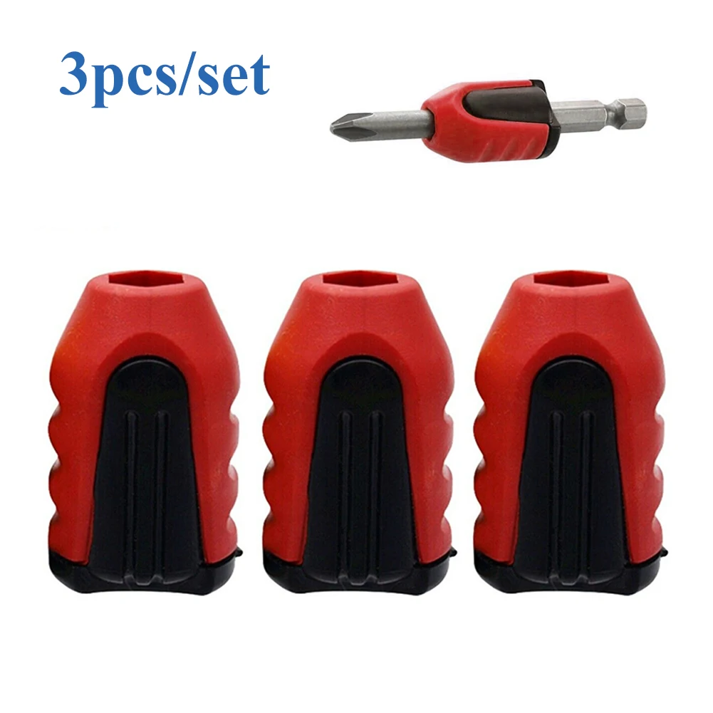 Durable New Practical Magnetic Ring holders ABS + metal Anti-slip 3pc 3pcs 6.35mm For Drill Bit For Screwdriver
Durable New Practical Magnetic Ring holders ABS + metal Anti-slip 3pc 3pcs 6.35mm For Drill Bit For Screwdriver