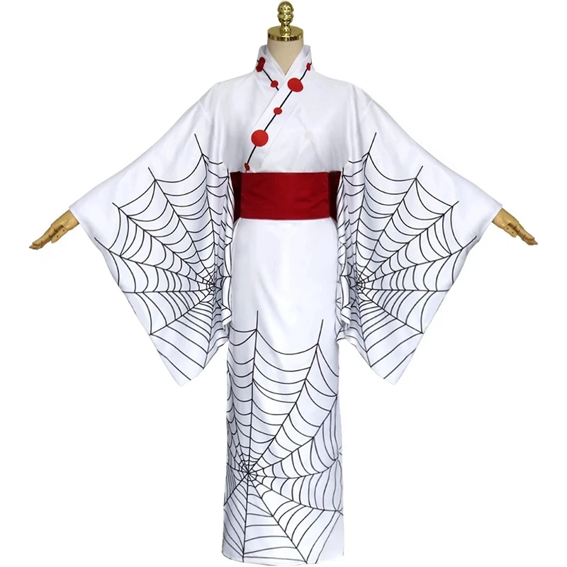 2020 Hot Anime Demon Slayer Kimetsu no Yaiba Spider Oni Ayaki Rui Cosplay Costume Men's Kimono Full set Halloween Party Outfit
2020 Hot Anime Demon Slayer Kimetsu no Yaiba Spider Oni Ayaki Rui Cosplay Costume Men's Kimono Full set Halloween Party Outfit