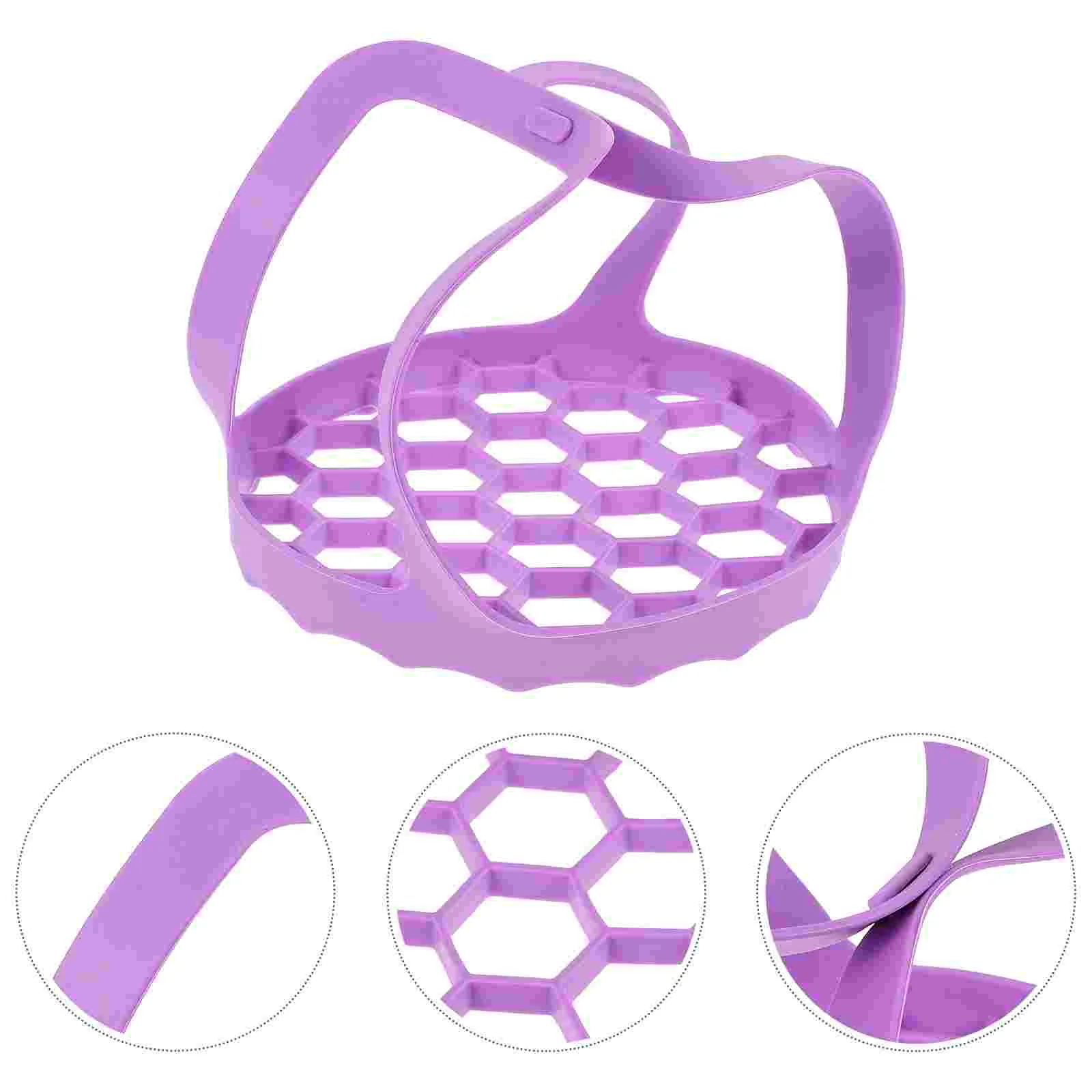 Silicone Steamer Sling Lifter Bakeware Rack Egg Cooker Trivet Pressure Basket Pot Vegetable Insert Steam Veggie Microwave
Silicone Steamer Sling Lifter Bakeware Rack Egg Cooker Trivet Pressure Basket Pot Vegetable Insert Steam Veggie Microwave
