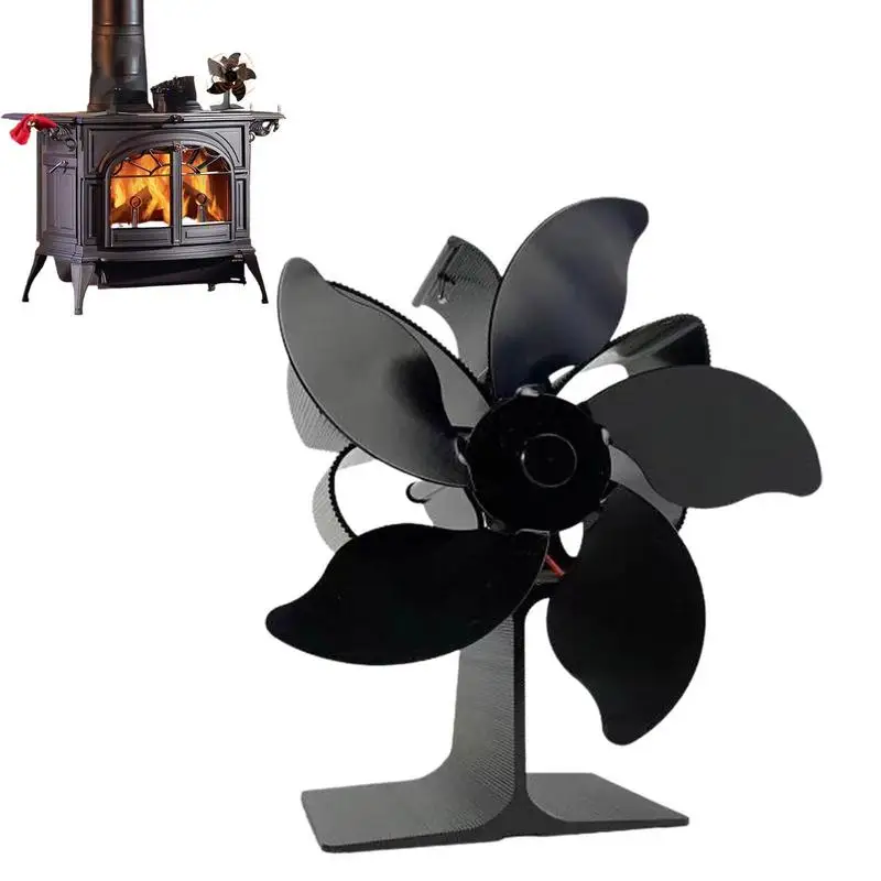 Heat Powered Stove Fan Fireplace Heating Fan Non Electric 5 Blades Non Electric & Ultra Quiet Wood Burning Stove For Wood Log
Heat Powered Stove Fan Fireplace Heating Fan Non Electric 5 Blades Non Electric & Ultra Quiet Wood Burning Stove For Wood Log